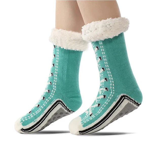 Sfrcord® Snow Cozy-Feet Shoe-like Socks (1 Pair)