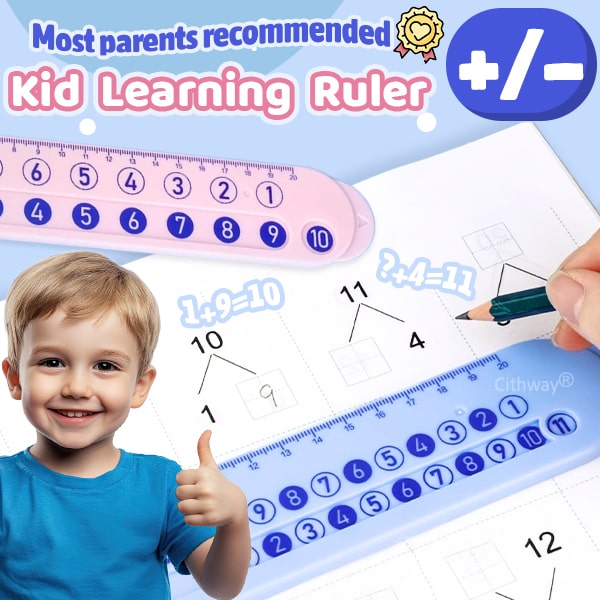 Cithway® Kid Easy-Learning Mathematical Ruler