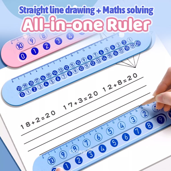Cithway® Kid Easy-Learning Mathematical Ruler