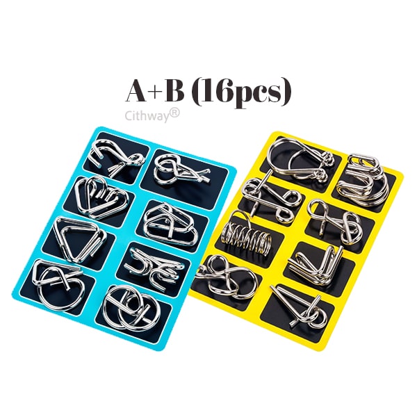 Cithway® 3D Metal Challenge Puzzle Toy