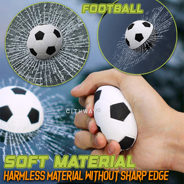 Cithway® Glass-Breaking Prank 3D Ball Hitting Sticker