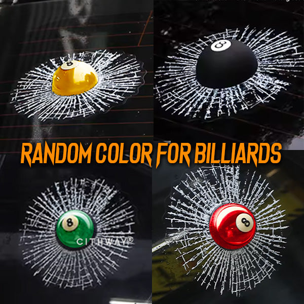Cithway® Glass-Breaking Prank 3D Ball Hitting Sticker