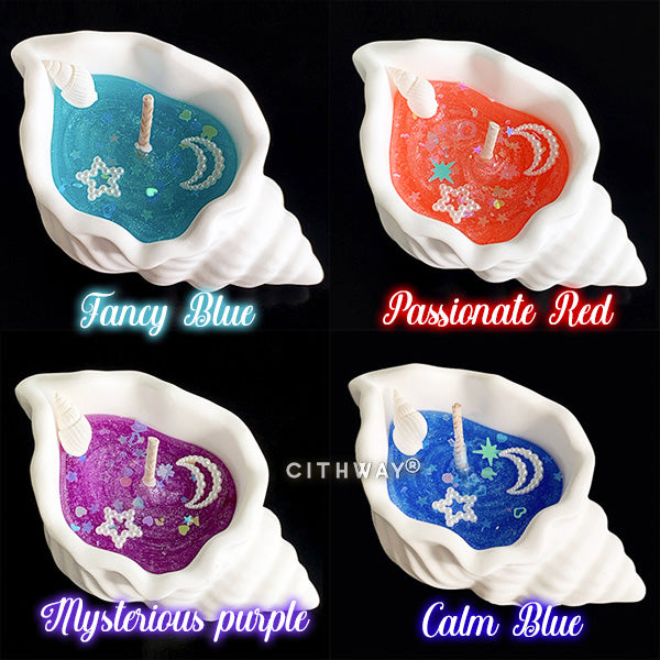 Cithway® Aromatherapy Conch Shell Wax Candle